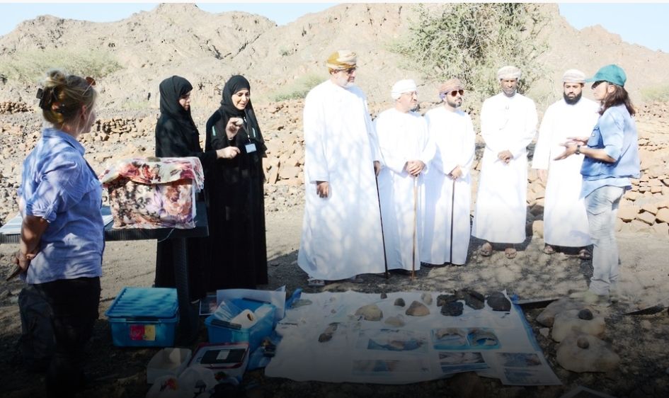 مكتشفات تعود لبداية العصر الحديدي بموقع الصليلي الأثري بالمضيبي