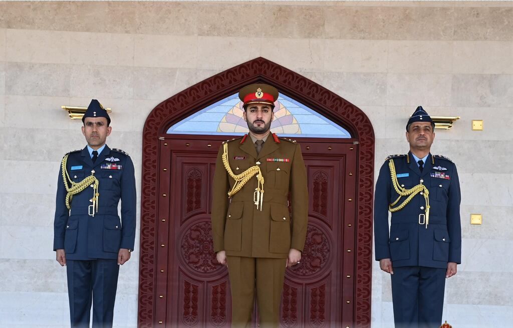 سمو السيد ⁧‫ذي يزن يرعى احتفال سلاحِ الجو السلطاني العُماني بيومِه السنوي