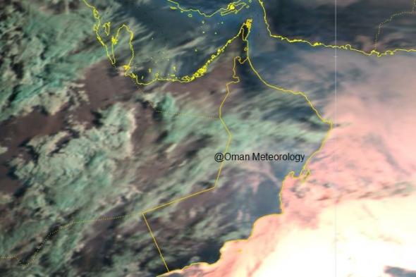 الأرصاد: استمرار تدفق السحب على أجواء سلطنة عُمان