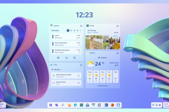 ويندوز 12 في تصاميم مثيرة للاهتمام