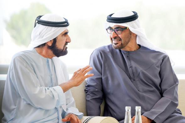 محمد بن زايد ومحمد بن راشد يبحثان شؤون الوطن والمواطن