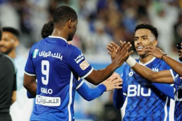 الهلال يصعد إلى الثالث بنقاط أبها