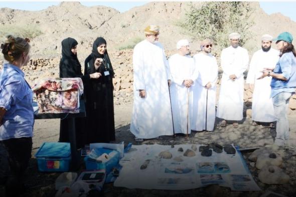 مكتشفات تعود لبداية العصر الحديدي بموقع الصليلي الأثري بالمضيبي