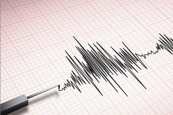 هزة أرضية تبعد 112 كم شمال غرب مدينة خصب