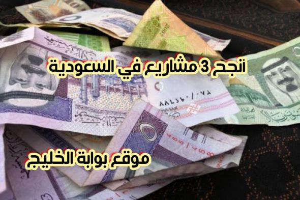 أنجح 3 مشاريع في السعودية 2024.. برأس مالٍ صغير وأرباحاً كبيرة