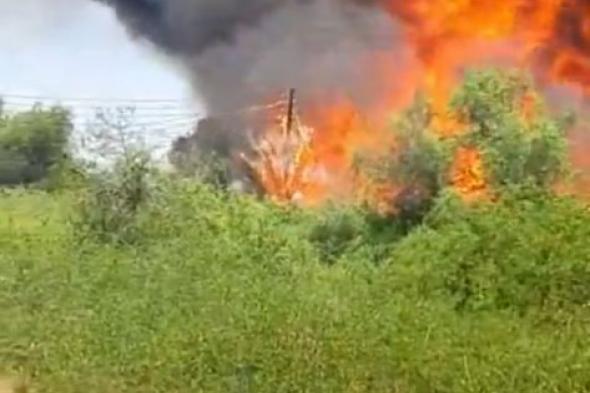 بالفيديو .. “الدفاع المدني ” يتعامل مع حادث حريق مزرعة بالسيب