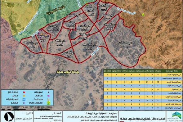 رسمياً: هدد مكة المكرمة يعود من جديد والأمانة العامة تعلن موعد إخلاء هذه الأحياء ووضع علامات الهدد عليها.. شاهد خريطة هدد مكة بعد التحديث 1445