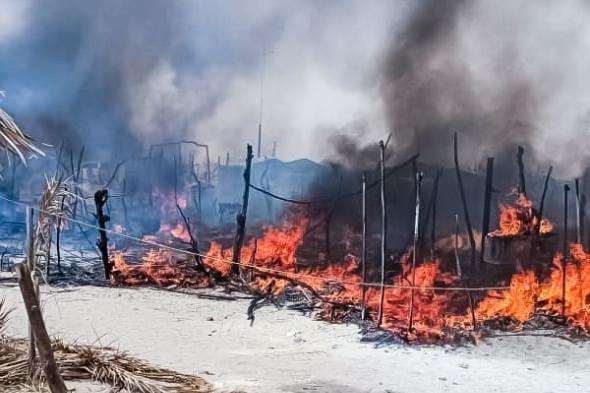 الهجرة الدولية: احتراق نحو 60 مأوى لمهاجرين في مأرب