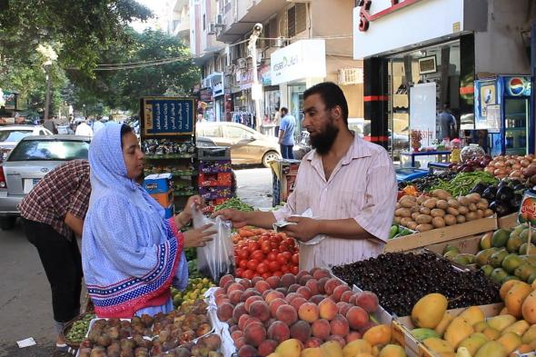 تراجع التضخم السنوي لأسعار المستهلكين بالمناطق الحضرية في مصر