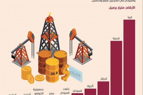 أكبر 10 دول أفريقية في احتياطيات النفط 2024