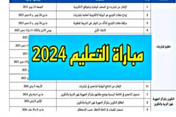 رابط الاستعلام عن نتائج انتقاء مباراة التعليم 2024 Tawdif.men.gov.ma وزارة التربية الوطنية