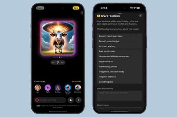 تطبيق الذكاء الاصطناعي “Image Playground” لهواتف أيفون.. كيف يعمل؟